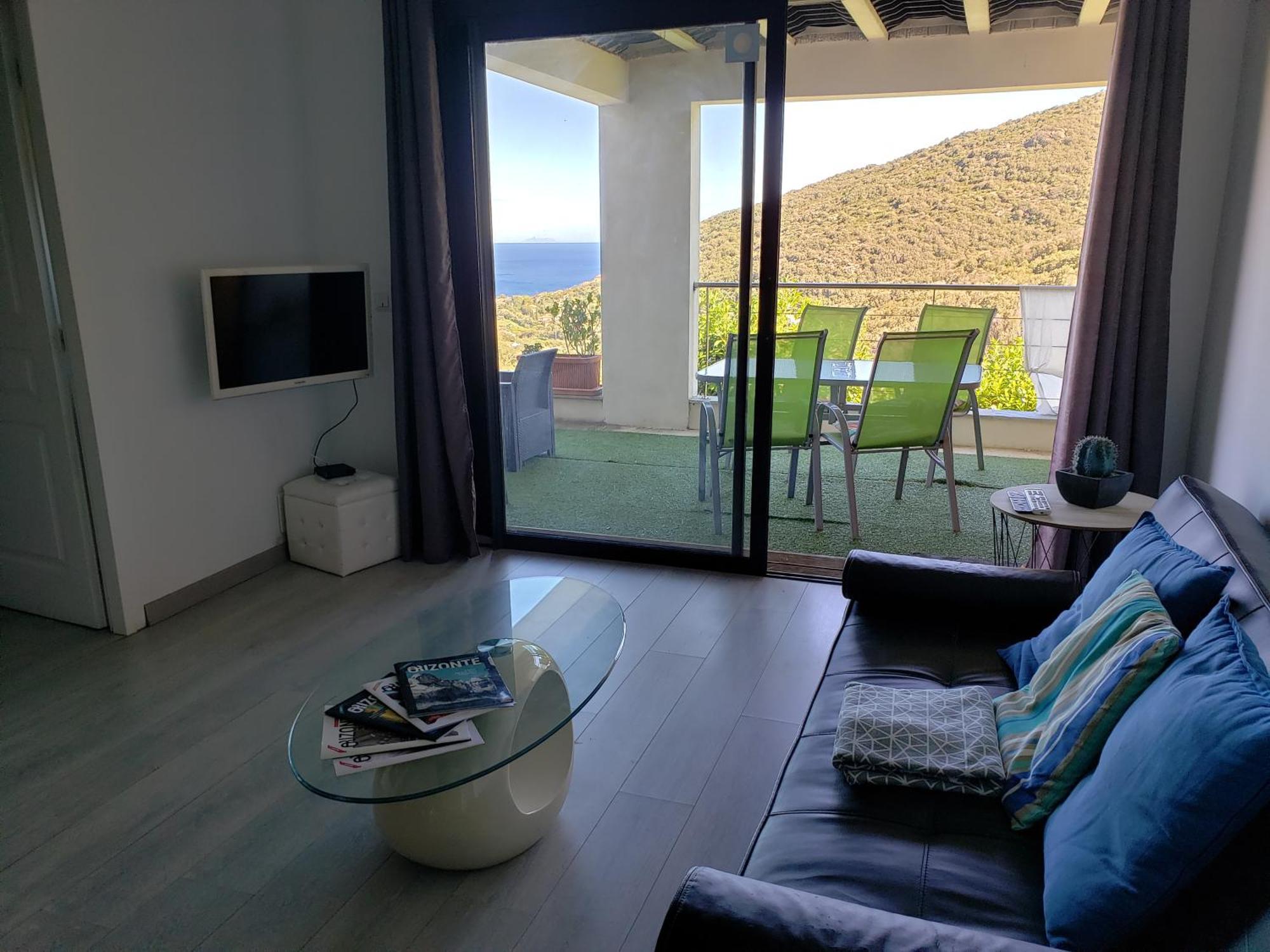 Cap Corse Uribellinu 1, Petit Dejeuner Partine Buitenkant foto